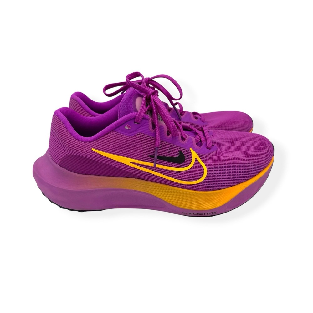 Nike Zoom Fly 5 Women's Size 8.5 Running Shoes Sneakers DM8974-502 Violet Orange